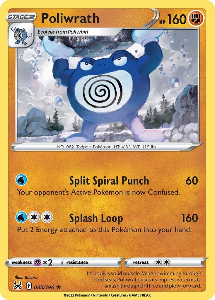 Poliwrath (085/196) [Sword & Shield: Lost Origin] | North Game Den