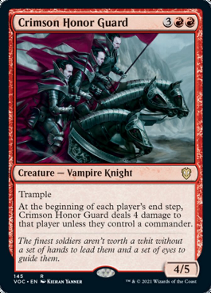 Crimson Honor Guard [Innistrad: Crimson Vow Commander] | North Game Den