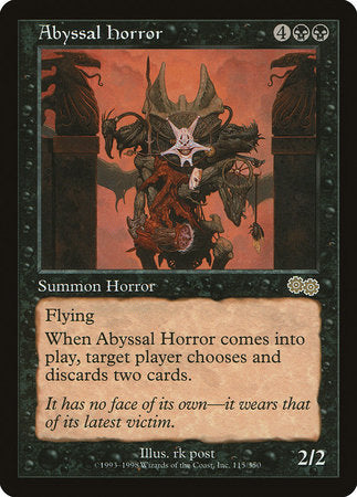 Abyssal Horror [Urza's Saga] | North Game Den