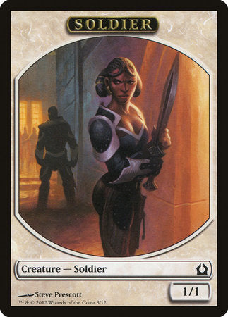 Soldier Token [Return to Ravnica Tokens] | North Game Den