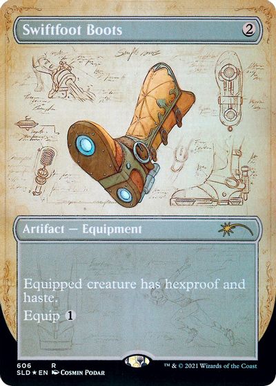 Swiftfoot Boots (Blueprint) [Secret Lair Drop Promos] | North Game Den