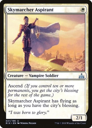 Skymarcher Aspirant [Rivals of Ixalan] | North Game Den