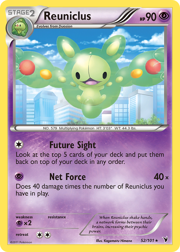 Reuniclus (52/101) [Black & White: Noble Victories] | North Game Den