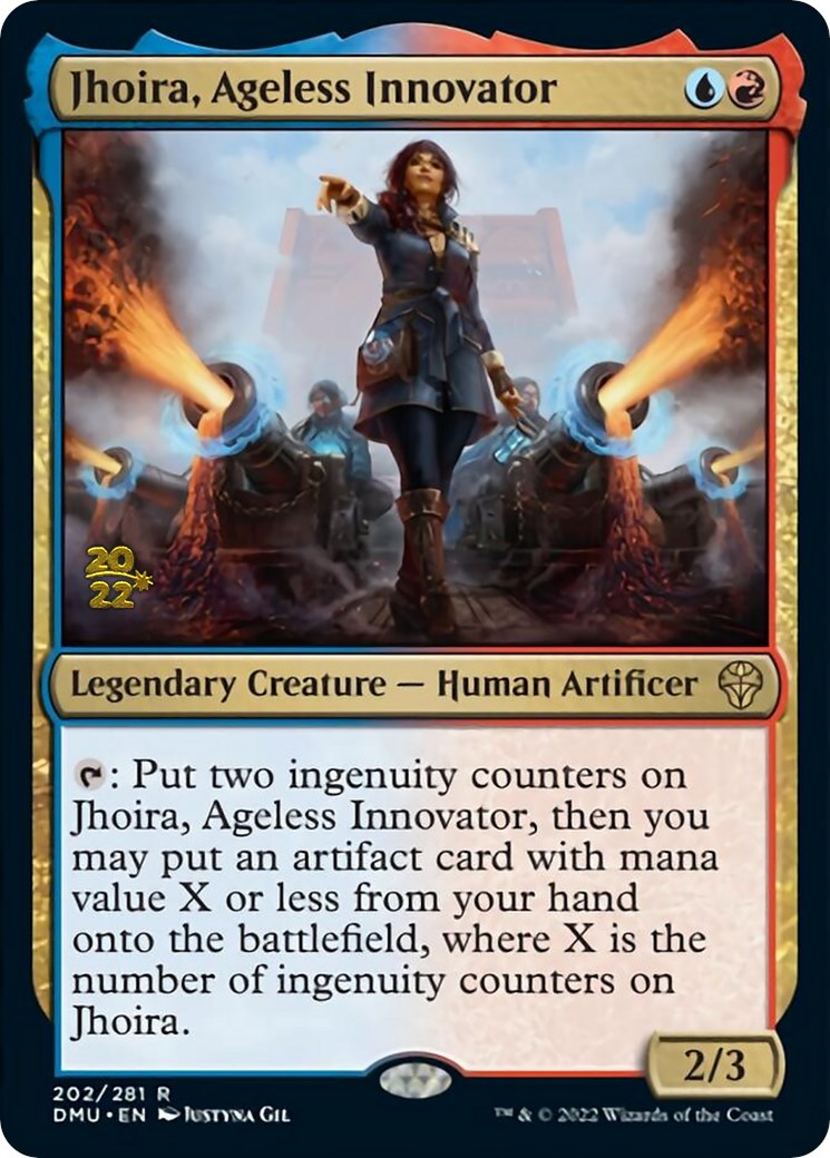 Jhoira, Ageless Innovator [Dominaria United Prerelease Promos] | North Game Den