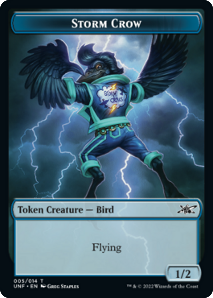Clown Robot (002) // Storm Crow Double-sided Token [Unfinity Tokens] | North Game Den