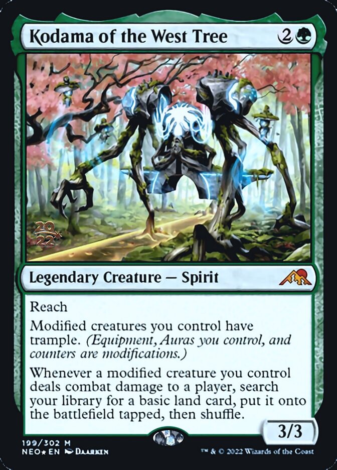 Kodama of the West Tree [Kamigawa: Neon Dynasty Prerelease Promos] | North Game Den