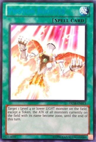 Photon Booster (Blue) [DL18-EN013] Rare | North Game Den