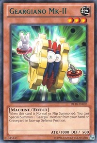 Geargiano Mk-II (Green) [DL18-EN007] Rare | North Game Den