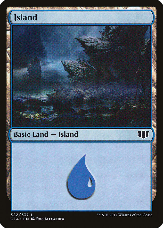 Island (322) [Commander 2014] | North Game Den