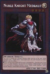Noble Knight Medraut [NKRT-EN006] Platinum Rare | North Game Den