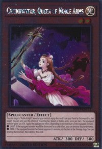 Gwenhwyfar, Queen of Noble Arms [NKRT-EN012] Platinum Rare | North Game Den