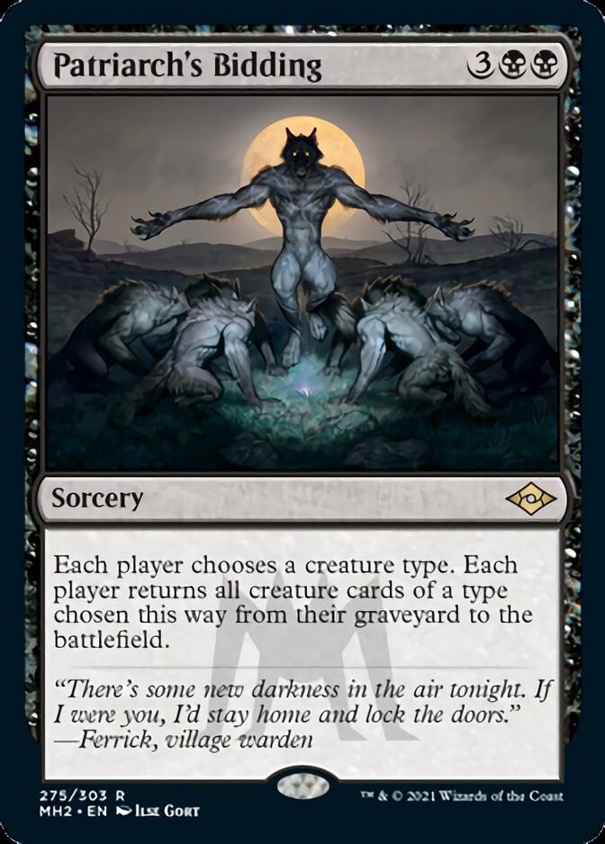 Patriarch's Bidding [Modern Horizons 2] | North Game Den