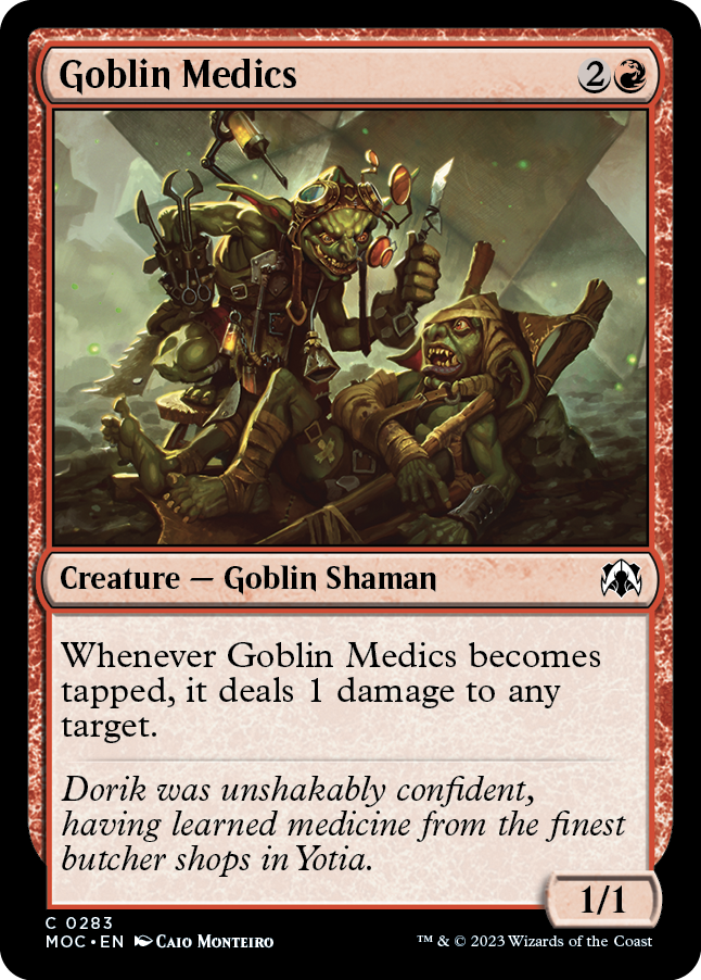 Goblin Medics [March of the Machine Commander] | North Game Den
