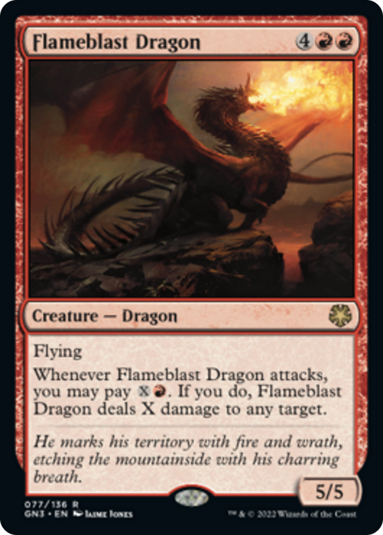 Flameblast Dragon [Game Night: Free-for-All] | North Game Den