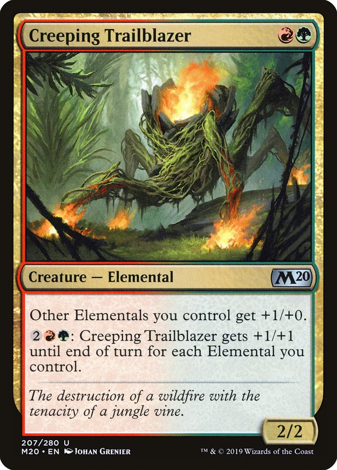 Creeping Trailblazer [Core Set 2020] | North Game Den