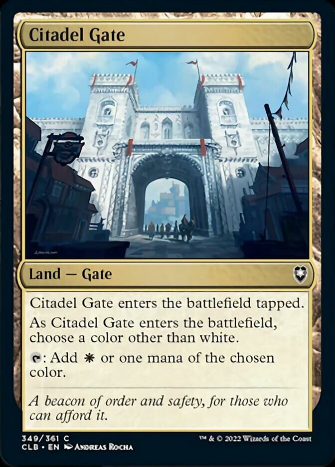 Citadel Gate [Commander Legends: Battle for Baldur's Gate] | North Game Den
