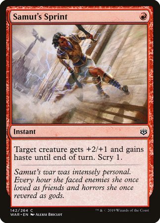 Samut's Sprint [War of the Spark] | North Game Den