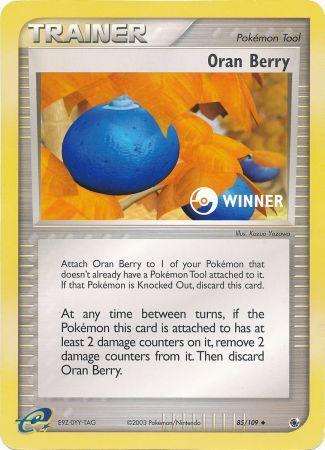 Oran Berry (85/109) (Jumbo Card) [EX: Ruby & Sapphire] | North Game Den