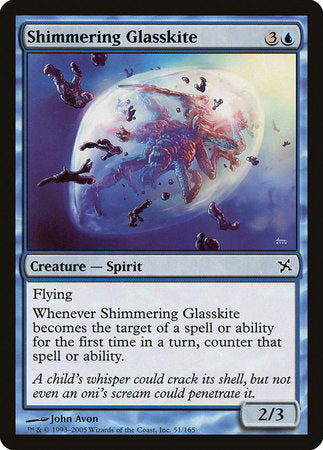 Shimmering Glasskite [Betrayers of Kamigawa] | North Game Den