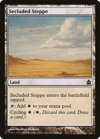 Secluded Steppe [Commander 2011] | North Game Den