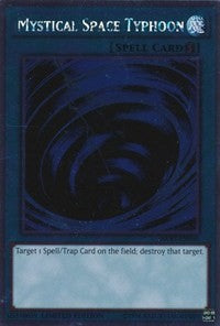 Mystical Space Typhoon [NKRT-EN040] Platinum Rare | North Game Den