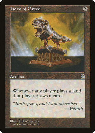 Horn of Greed [Stronghold] | North Game Den