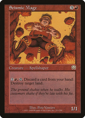 Seismic Mage [Mercadian Masques] | North Game Den