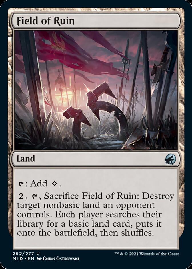 Field of Ruin [Innistrad: Midnight Hunt] | North Game Den