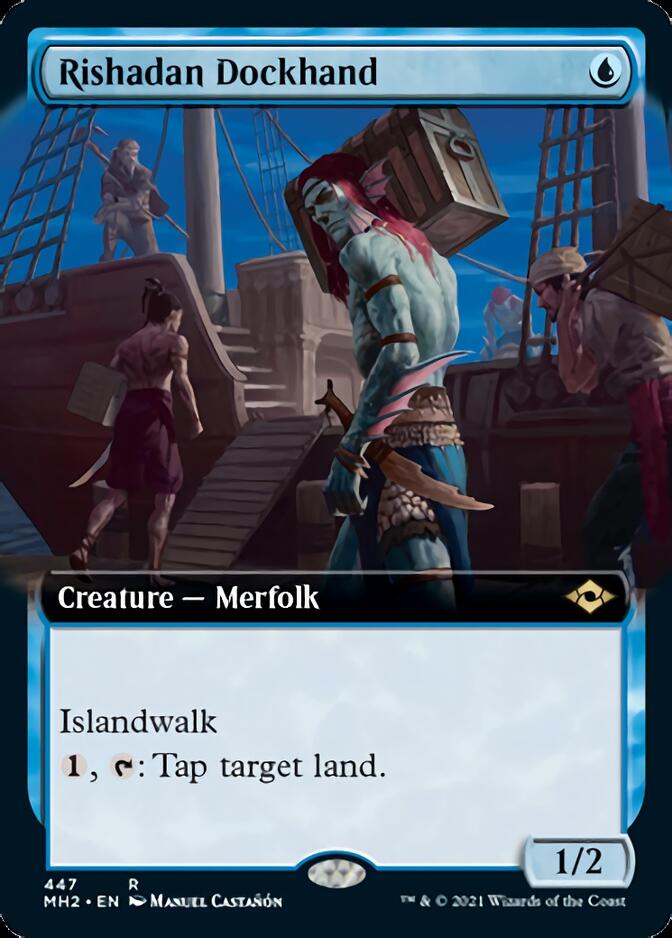 Rishadan Dockhand (Extended Art) [Modern Horizons 2] | North Game Den
