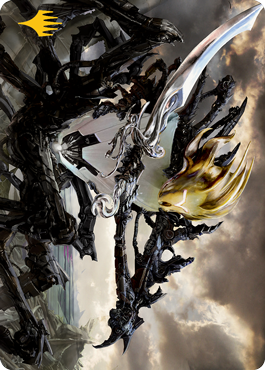 Kaldra Compleat Art Card (Gold-Stamped Signature) [Modern Horizons 2 Art Series] | North Game Den