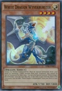 White Dragon Wyverburster [AP06-EN005] Super Rare | North Game Den