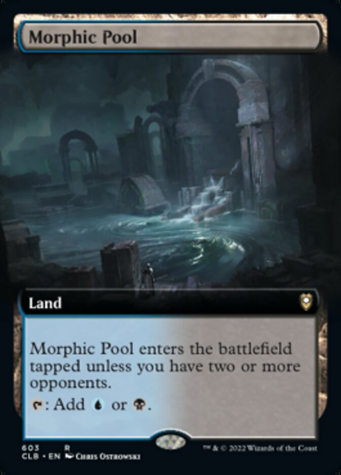 Morphic Pool (Extended Art) [Commander Legends: Battle for Baldur's Gate] | North Game Den