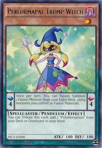 Performapal Trump Witch [SECE-EN006] Rare | North Game Den