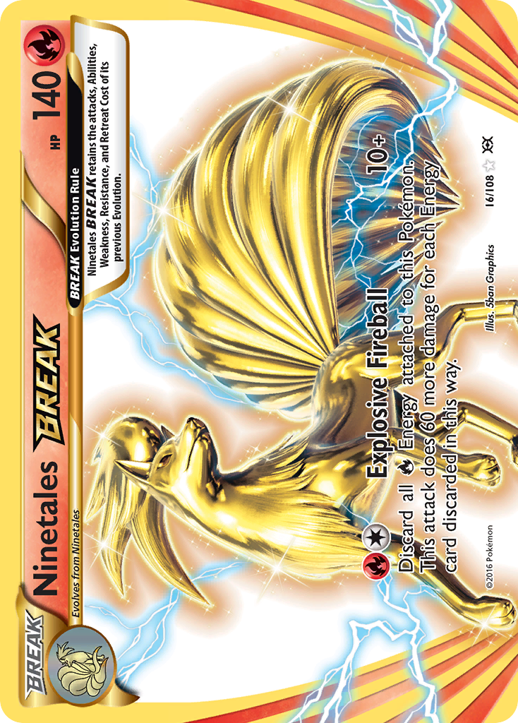 Ninetales BREAK (16/108) [XY: Evolutions] | North Game Den