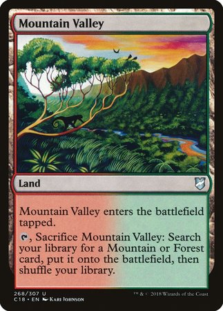 Mountain Valley [Commander 2018] | North Game Den