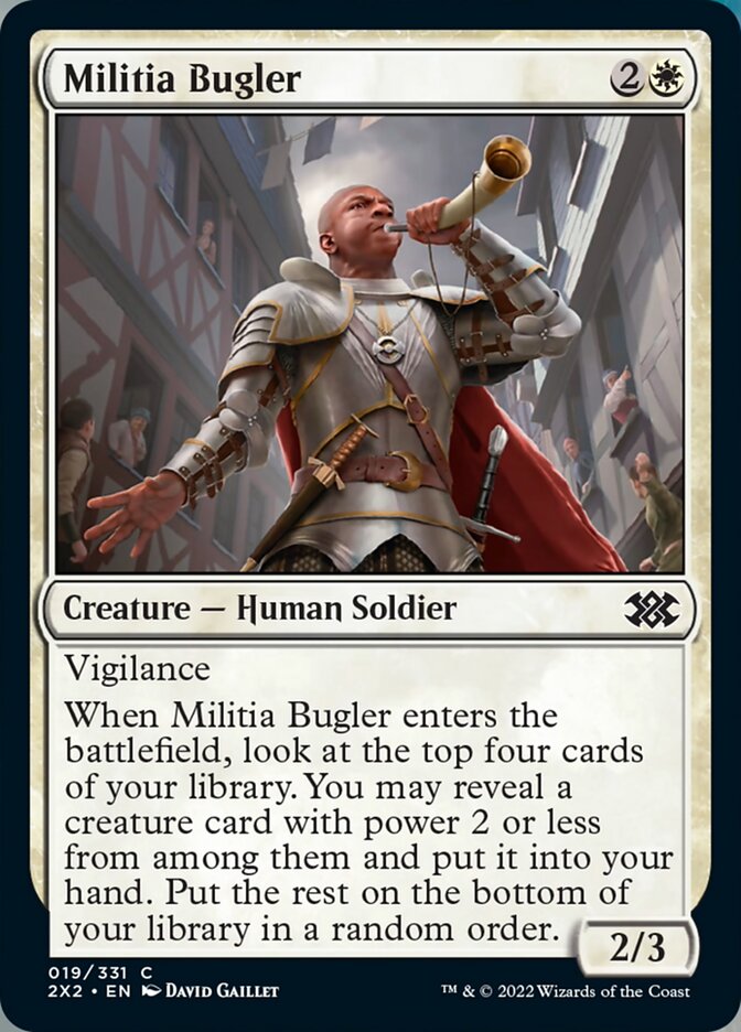 Militia Bugler [Double Masters 2022] | North Game Den