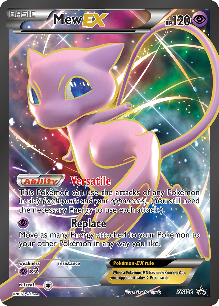 Mew EX (XY126) [XY: Black Star Promos] | North Game Den