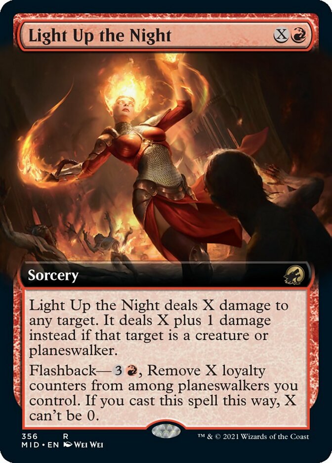 Light Up the Night (Extended) [Innistrad: Midnight Hunt] | North Game Den