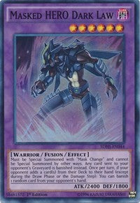 Masked HERO Dark Law [SDHS-EN044] Super Rare | North Game Den