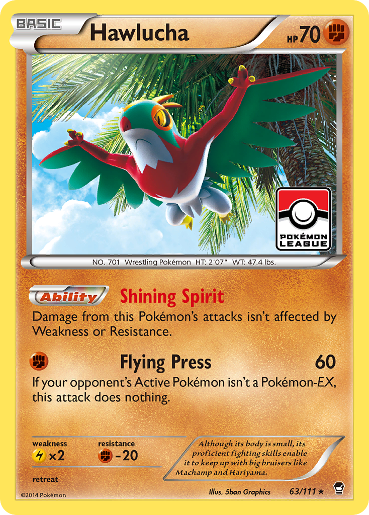 Hawlucha (63/111) [XY: Furious Fists] | North Game Den