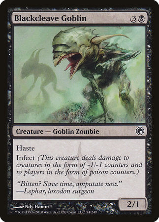 Blackcleave Goblin [Scars of Mirrodin] | North Game Den