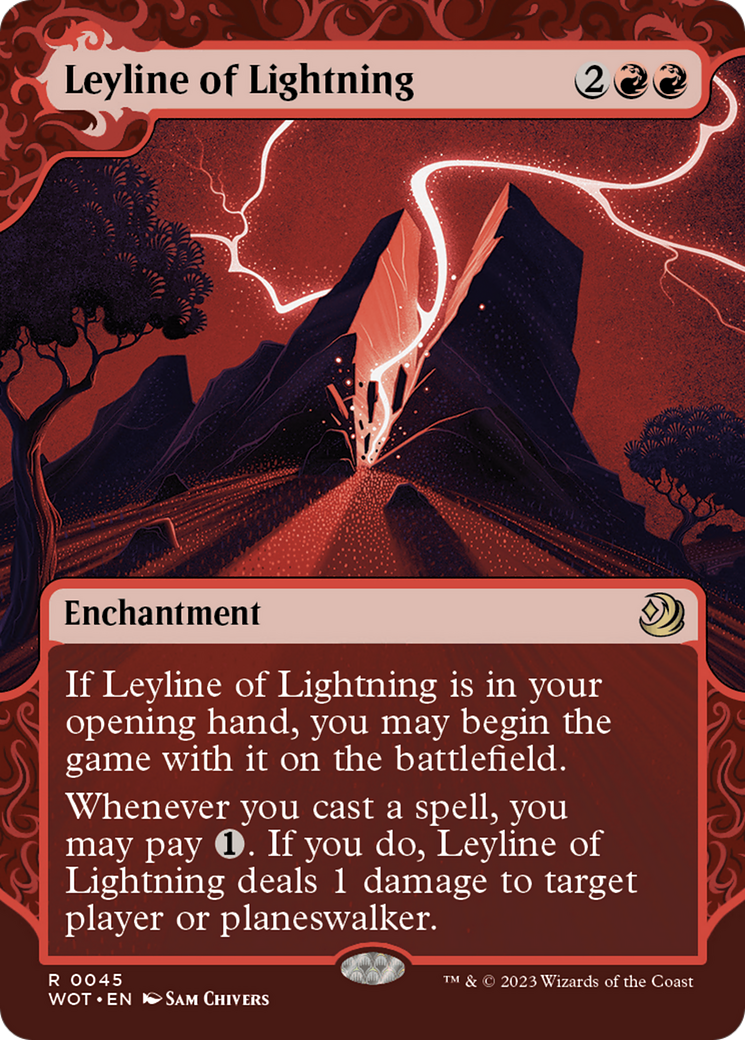Leyline of Lightning [Wilds of Eldraine: Enchanting Tales] | North Game Den