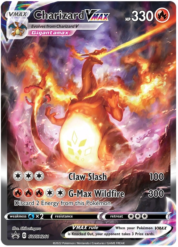 Charizard VMAX (SWSH261) [Sword & Shield: Black Star Promos] | North Game Den