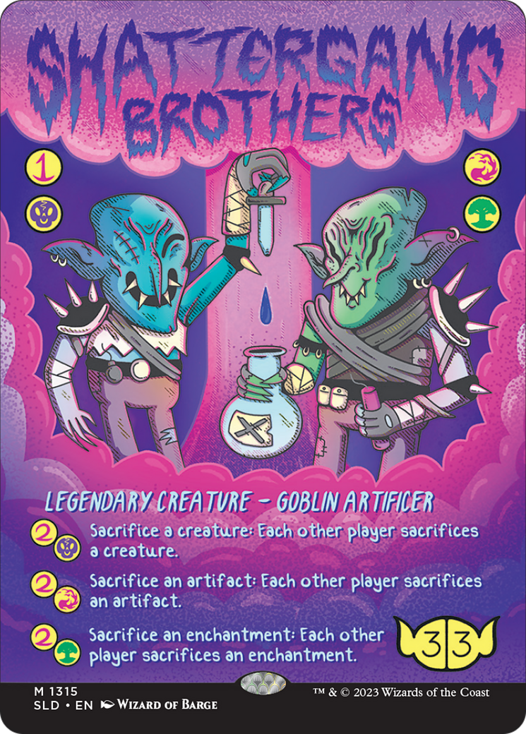 Shattergang Brothers (Rainbow Foil) [Secret Lair Drop Series] | North Game Den