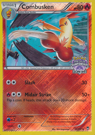 Combusken (13/111) (Championship Promo) [XY: Furious Fists] | North Game Den