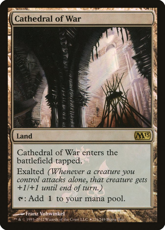 Cathedral of War (Buy-A-Box) [Magic 2013 Promos] | North Game Den