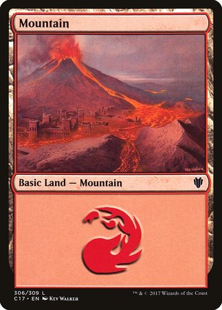 Mountain (306) [Commander 2017] | North Game Den