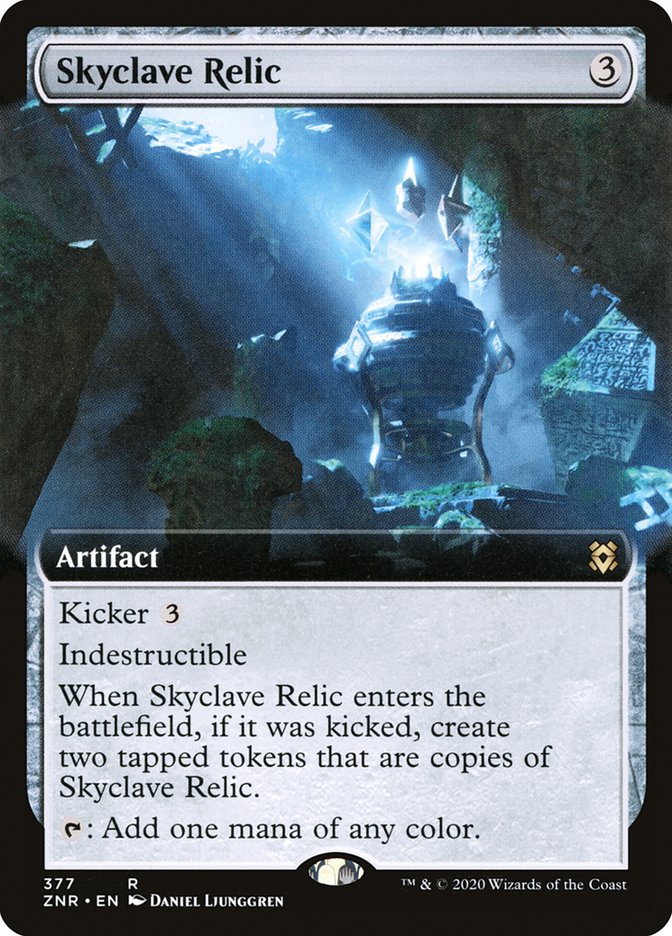 Skyclave Relic (Extended Art) [Zendikar Rising] | North Game Den