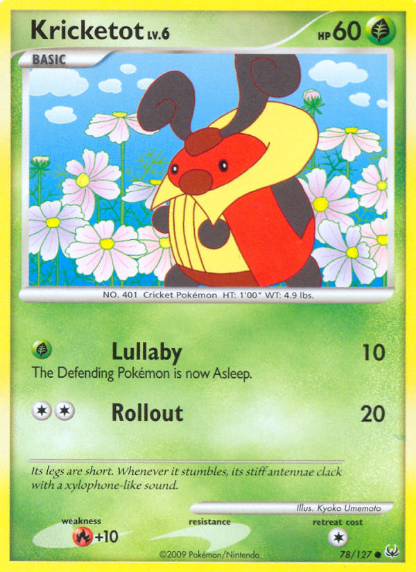 Kricketot (78/127) [Platinum: Base Set] | North Game Den