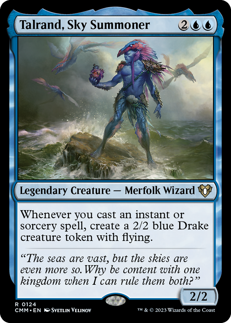Talrand, Sky Summoner [Commander Masters] | North Game Den